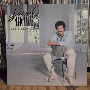 Lionel Richie Can't Slow Down Vinyl vintage 1984